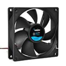Кулер корпусний Merlion 9025, 92x92x25mm, RPM 1300±10%, 12V/0.3A, 3-pin, Black, OEM