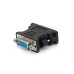 Перехідник VGA (мама) / DVI-I 24 + 5 (тато) Black Q50