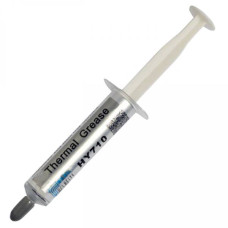 Паста термопровідна HY-710 2g, шприц, Grey,> 3,17W / m-K, <0.067 ° C-in² / W, -30 ° ≈240 °, OEM Q40