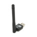 Бездротовий мережевий адаптер з антеною 10см Wi-Fi-USB LV-UW10 -2DB MTK7601, 802.11bgn, 150MB, 2.4 GHz, WIN7 / XP / Vista / 2K /MAC/LINUX