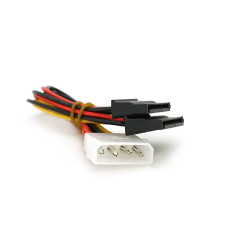 Перехідник-дільник живлення SATA (4P-2xSATA), 0.2m, Пакет