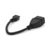 Кабель USB 2.0 AF/Micro-B OTG, 0.1m