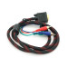 Кабель VGA (тато)-3RCA (тато) 1.5m, Black/Red, обплетення, пакет