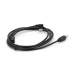 Кабель USB 2.0 RITAR AM/BM, 2.0m, кутовий 90°, чорний