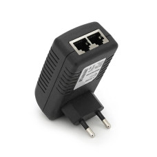 POE інжектор RITAR RT-PIN-18/18EU, 18V 1A (18Вт) з портами Ethernet 10/100Мбіт/с, EU PLUG