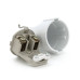 Штепсельний роз'єм з заземленням 16A 250V A102, White, Q15