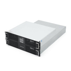 ДБЖ з правильною синусоїдою ONLINE Ritar RT-6KS-LCD,RACK 6000VA(5400Вт), 192В + батарейний блок 12V 7,5Ahх16 шт