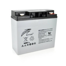 Акумуляторна батарея AGM RITAR HR1288W, Gray Case, 12V 22.0Ah( 181 х 77 х 167 (167 ) 6.50kg Q4
