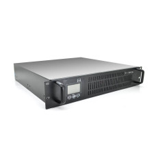 ДБЖ з правильною синусоїдою ONLINE Ritar RT-3KS-LCD, RACK 3000VA (3700Вт), 72 В, Вбудована батарея 12V7,5 Ah х 6 шт (482*600*87)