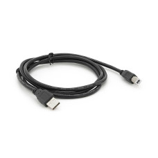 Кабель USB 2.0 AM/BM, 1.5m, 1 ферит, чорний, Пакет Q500