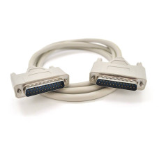 Кабель LPT DB25 M-M, 25Pin, 1.5m, сірий, OEM, Q25