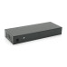 Комутатор POE 48V з 8 портами POE 100Мбіт + 2 порт Ethernet (UP-Link) 100Мбіт, корпус – метал, Black, БП в комплекті, Q18