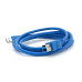 Кабель USB 3.0 AM/BM 1,5 м blue для периферії