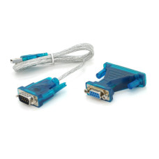 Кабель USB to RS-232 с перехідником RS-232 (9 pin) > (25Pin),Blister