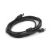 Кабель USB 2.0 AM/BM, 3.0m, 1 ферит, Black, Пакет Q200