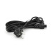 Кабель живлення Schuko PC-186 CEE7 / 17-IEC C5, 3.0M, 0.75mm, для ноутбука, OEM Q15 / 120