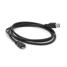 Кабель Usb 3.0 AM to Micro-B, 1.5m, для жорстких дисків, Black