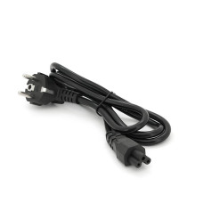 Кабель живлення Schuko PC-186 CEE7 / 17-IEC C5, 1.2M, 0.75mm, для ноутбука, OEM Q25 /300