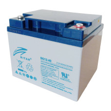 Акумуляторна батарея GEL RITAR DG12-40, Gray Case, 12V 40.0Ah ( 198 х 166 х 169 (169) ) Q1/60