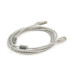 Кабель USB 2.0 AM/BM, 3.0m, 2 ферити, прозорий