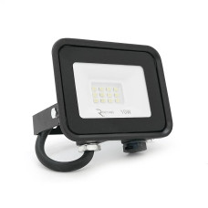 Прожектор SLIM LED RITAR RT-FLOOD10A, 10W, 12xSMD2835, IP65, 1000Lm, 6500K (100%), PF>0.9 Ra>70, 80*90*25mm
