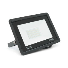 Прожектор SLIM LED RITAR RT-FLOOD30A, 30W, SMD2835, IP65, 2400Lm, 6500K (100%), Ra>70, 141*106*28mm, Black