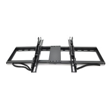 Кронштейн для TV MERLION ML-BR4565A, SPCC, 32"-40"-65", до 45кг, VESA 600х400mm, кут нахилу ±15°, 65mm до стіни Q6