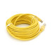 Патч-корд литий RITAR, UTP, RJ45, Cat.5e, 10m, жовтий, Cu (мідь) Q300
