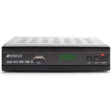 Ресивер (тюнер) IPTV DVB-T2 SIMAX Metal Blue/Silver KL1801