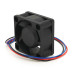Кулер корпусний Merlion 4020, 40x40x20mm, 12V/0.15A, RPM 1500±15%, 3-pin, Black, OEM