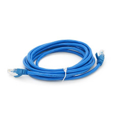 Патч-корд литий RITAR, UTP, RJ45, Cat.6, 3m, синій, Cu (мідь) Q150