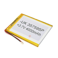 Літій-полімерний акумулятор 4*75*90mm (Li-ion 3.7В 4000мА·год)