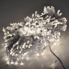 Гірлянда 560LED (Водоспад) White HOT, 8 режимів, 3 * 3метра, прозора ізоляція, BOX