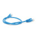 Патч-корд литий RITAR, UTP, RJ45, Cat.5e, 0,5m, синій, Cu (мідь)