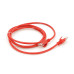 Патч-корд литий RITAR, UTP, RJ45, Cat.5e, 1,5m, червоний, Cu (мідь)