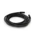 Кабель Merlion HDMI-HDMI HIGH SPEED 5.0m, v1.4, OD-7.5mm, круглий Black, коннектор Black, (Пакет) Q100