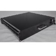 Скринька висувна для документів 19" 2U 450 глиб., чорна