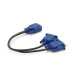 Розгалужувач VGA 0,2m, male to 2 * female (тато-2 * мама), кульок Q100