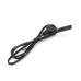 Кабель живлення 1.2m, 0.5mm, PC-184/2 CEE7 / 16-C7 2 pin (для побутової техніки), Black, OEM Q500