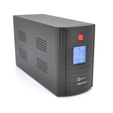 ДБЖ Ritar RTM1200 (720W) Proxima-D, LCD, AVR, 3st, 3xSCHUKO socket, 2x12V7.5Ah, metal Case (350х120х190) Q2