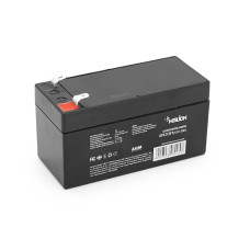Акумуляторна батарея MERLION AGM GP1213F1 12 V 1,3Ah( 97 x 44 x 50 (55) ) Black, Q20