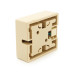 Розетка Ritar UTP 8P8C RJ45 1 порт Cat-3, бежева накладна на липучці