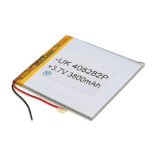 Літій-полімерний акумулятор 4*82*82mm (Li-ion 3.7В 3800мА·год)