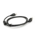Подовжувач USB 2.0 AM/AF, 1,0m, 1 ферит, чорний, Пакет Q500