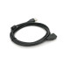 Подовжувач USB 2.0 AM/AF, 2.0m, 1 ферит, чорний Пакет Q250