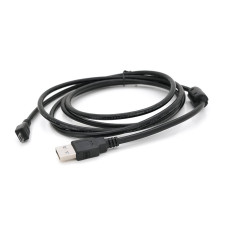 Кабель USB 2.0 (AM/Miсro 5 pin) 1,8 м, чорний, Пакет Q250