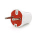Вилка без заземлення 10А 250V A113, White, Q24