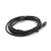 Кабель USB 2.0 AM/BM, 3.0m, 1 ферит, чорний, Пакет Q200