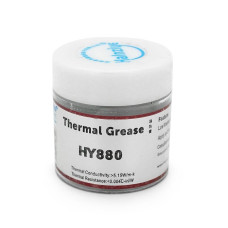 Паста термопровідна HY-880 10g, банку, Grey,> 5,15W / m-K, <0.004 ° C-in² / W, -30 ° ≈340 °, Блистер Q50
