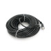Патч-корд литий RITAR, CCA, UTP, RJ45, Cat.5e, 15m, чорний Q100